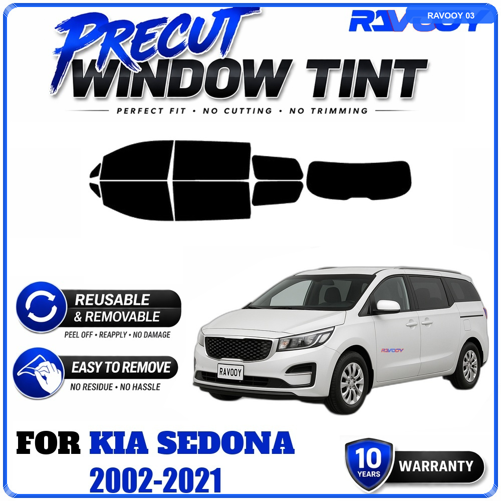 Air Bubble Remover - RAVOOY Precut Window Tint, Reusable Removable