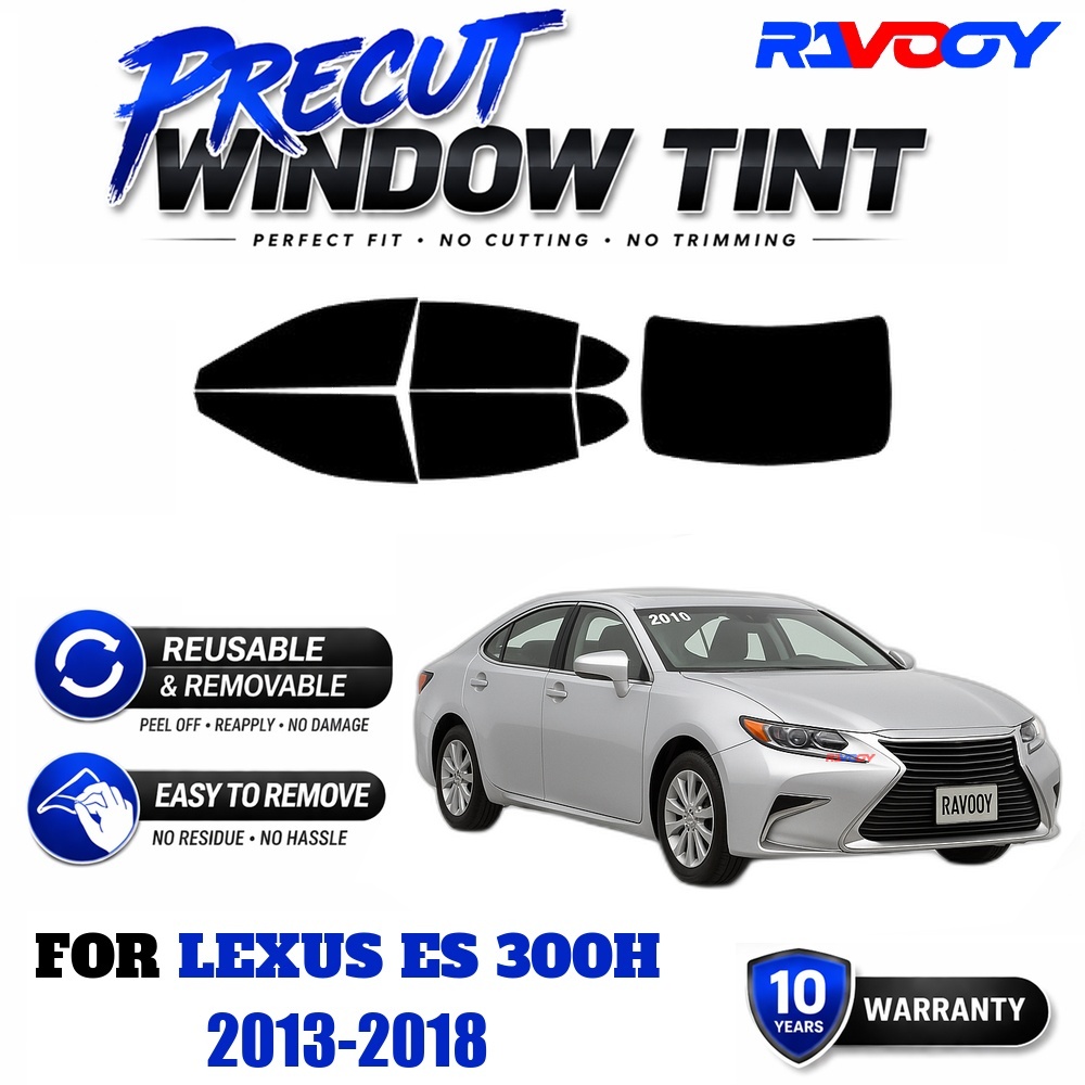 RAVOOY Precut Window Tint, Reu - Air Bubble Remover ulasan dan harga