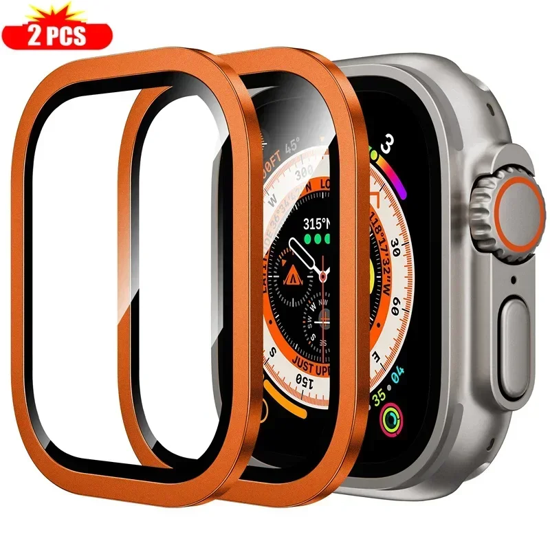2PCS Titanium Metal Frame for  - Smartwatch Screen Film ulasan dan harga