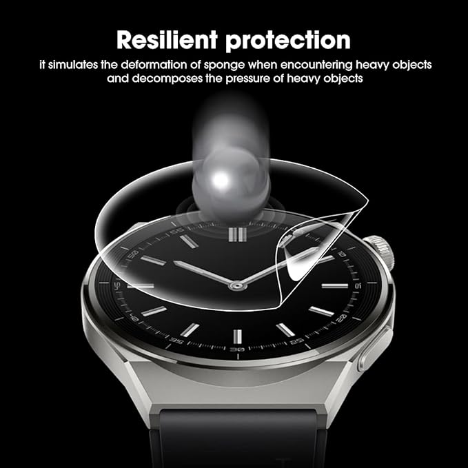 1-5Pcs 41mm/46mm Protective Hy - Smartwatch Screen Film ulasan dan harga