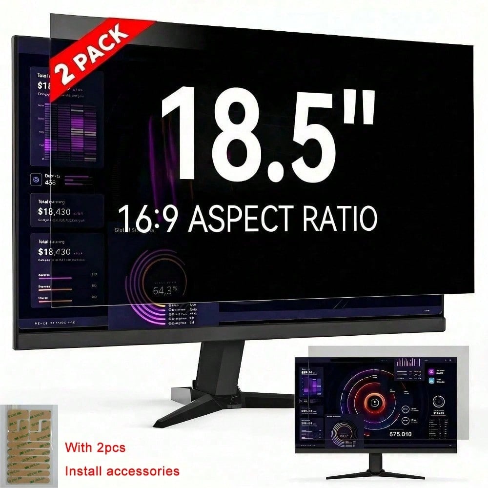 [2 Pack] 18.5-Inch PC Privacy  - Privacy Filter 2Pack ulasan dan harga
