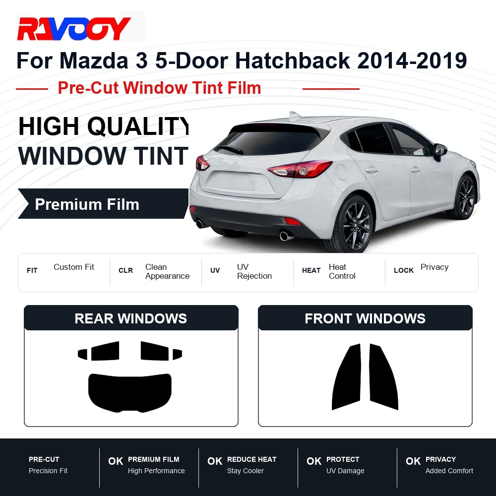 Premium Pre-Cut Window Tint Fo - Privacy Screen Protector ulasan dan harga