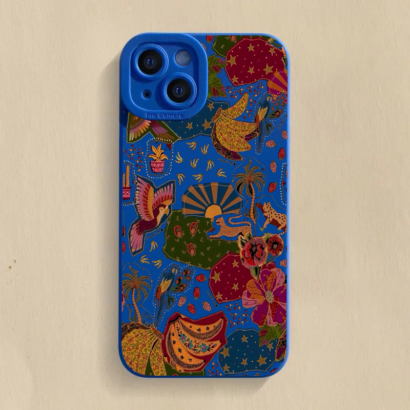 Floral Leopard Eyes Phone Case - Samsung Galaxy S24 ulasan dan harga