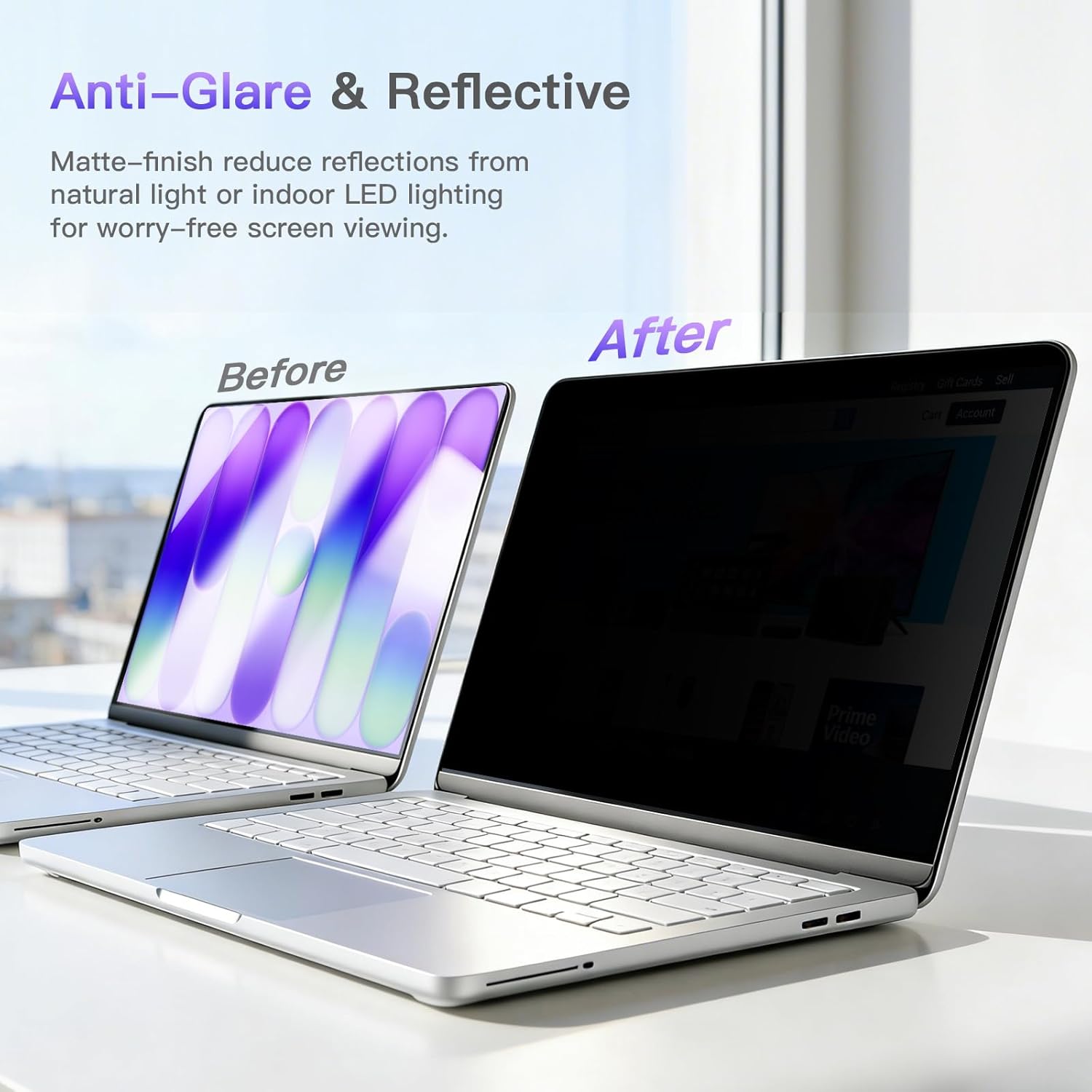 Privacy Screen Protector For A - Anti Blue Light Film ulasan dan harga