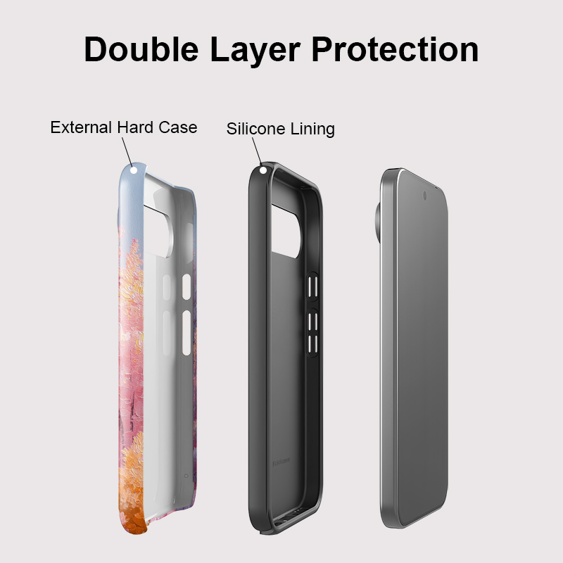 Fcicicase Matte Acrylic Phone  - Google Pixel 8A ulasan dan harga