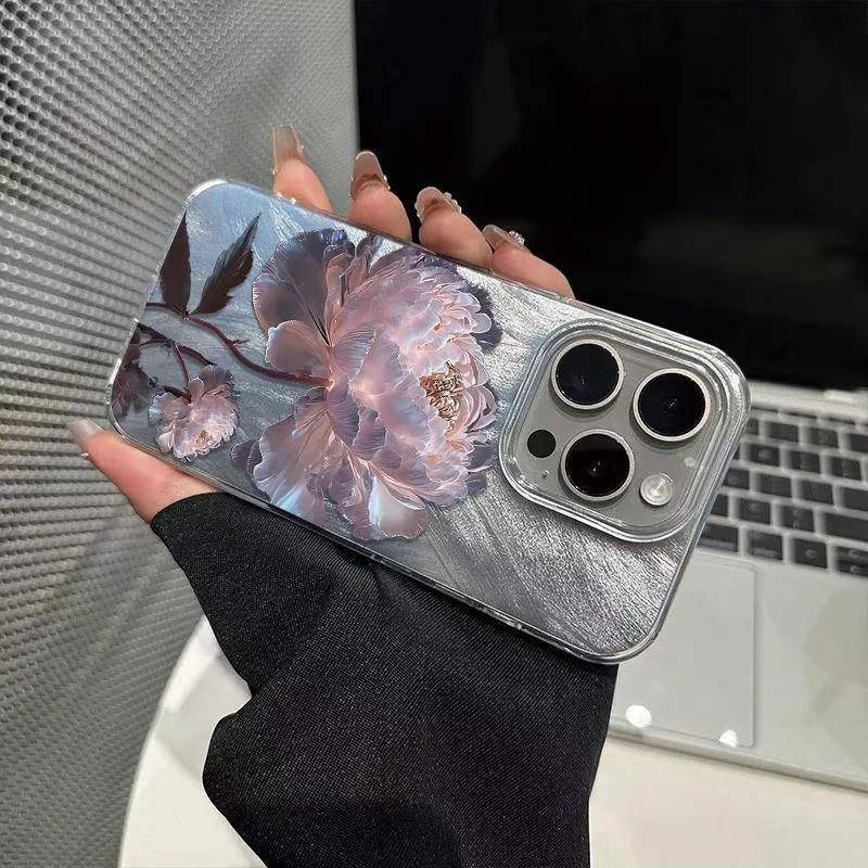 Pink Peony Lotus Pattern Phone - Samsung Galaxy A55 ulasan dan harga